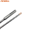 Premium grade cross Tip 6.5-18*150mm Double Flute Electric hammer Drill Bit for Concrete wall hard stone rock Granite