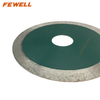 High quality Hot Press 4-14inch 105-350*10mm height continuous Rim diamond saw blade for wet cutting Ceramic Tile Porcelain