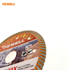High quality Hot press 5、6、7、9inch 125-230*10mm fine turbo diamond saw blade for wet or dry cutting granite and bricks
