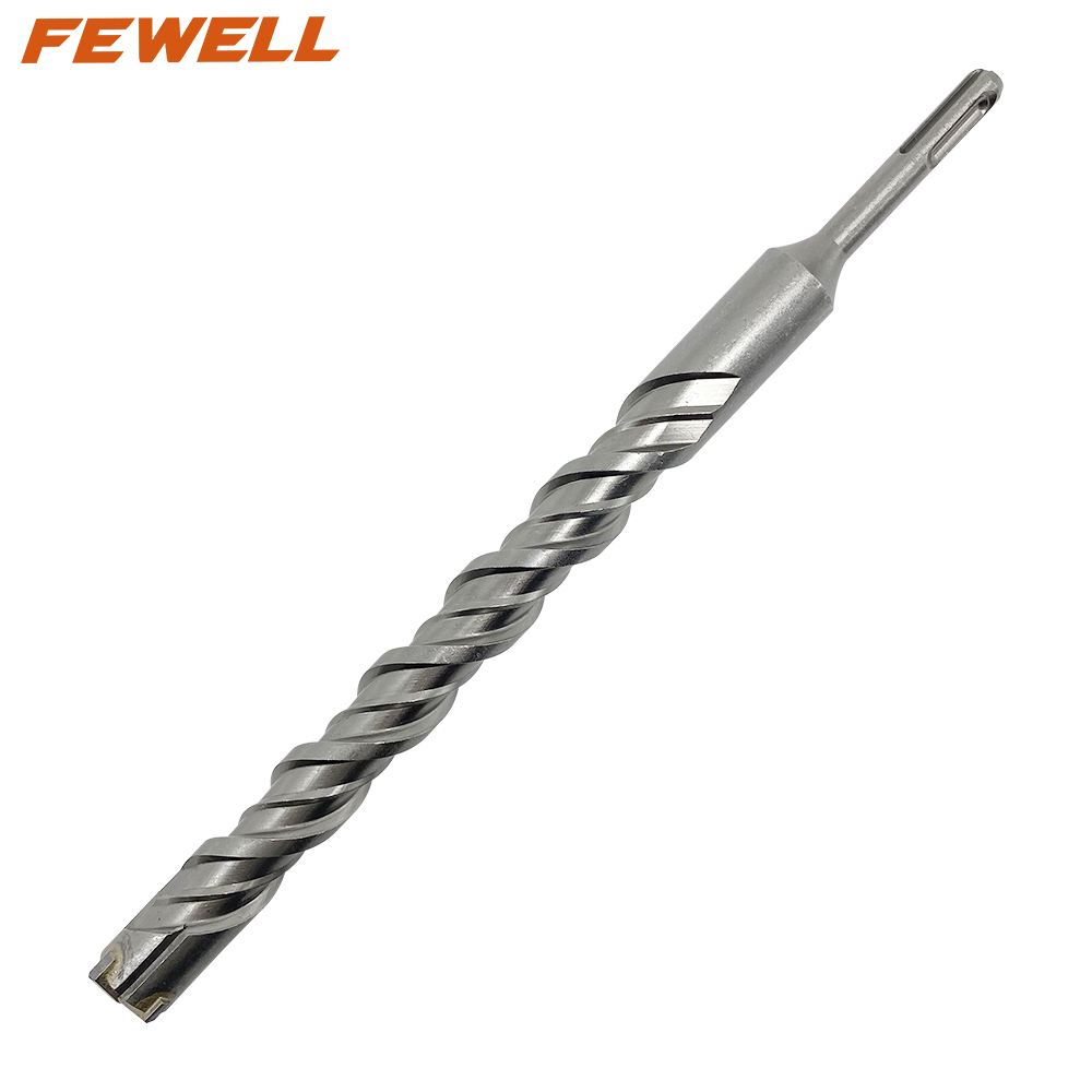  High quality Cross type SDS plus 25*310mm Electric hammer Drill Bit for drilling Concrete wall rock Granite