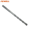 High quality SDS Plus Carbide Single Flat Tip 10mm Double Flute Electric hammer Drill Bit for Granite Concrete wall Masonry Hard Stone 