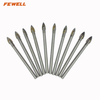 High quality 6/10mm round shank glass drill bit