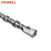 High quality SDS Plus Carbide Single Flat Tip 20*260/350/500/600/800/1000mm Double Flute Electric hammer Drill Bit for Granite Concrete wall Masonry drill bits for granite 