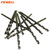 Premium quality M35 straight shank HSS twist drill bits 2-16mm for drilling Metal, inox and Stainless Steel