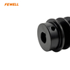 Gasoline Engine Iron Pulley Double Groove 20mm/28mm Bore 52mm Outer Diameter