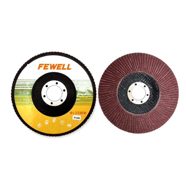 High Quality Flap Disc 5inch 125mm P100 Aluminum Oxide Abrasive Tools for Metal Grinding