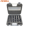 High quality 12 14 16 18 20 22 25mm 4 Flutes round shank Auger drill bit set for wood hole cutter