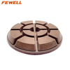 Premium 4inch 100mm flexible diamond polishing Pads for polishing quartz concrete floor