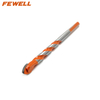 High quality 6/8/10/12mm Triangle shank plastic tube package carbide drill bit for tile glass