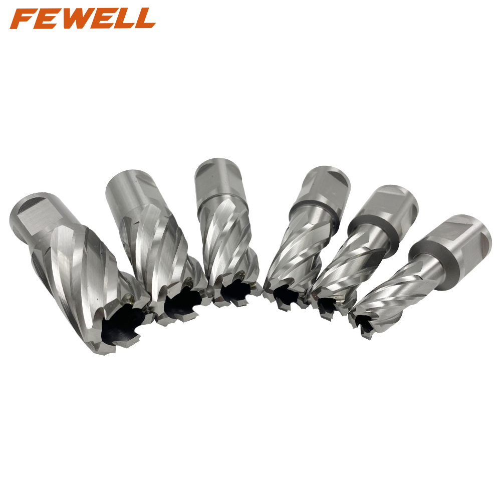 Hole drill bit weldon Shank 12/14/16/18/20/22*30mm HSS Annular Cutter for magnetic base drill Metal drilling