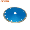 DIY180/230*8mm 7/9inch cold press segment diamond disc saw blade for cutting general purpose stone granite and concrete
