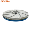 High quality 6inch 150mm 50# diamond polishing Pads for stone ceramic concrete granite 