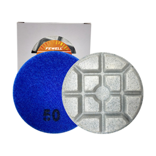 High quality 3/4inch 80/100mm diamond polishing Pads for blocks stone ceramic concrete floor