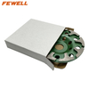 DIY cold Press 4.5inch 115*22.23mm diamond grinding cup wheel for grinding concrete floor blocks