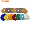 High quality 4inch 80mm 50# 100# 200# 400# 800# 1500# 3000# 7step Diamond disc polishing Pads for Ceramic Tiles Granite terrazzo 
