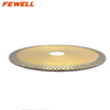 115/125mm Super Thin Diamond Cutting Disc Mesh Turbo Diamond Saw blade For Cutting And Grinding Porcelain Tile