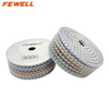 7pcs 4inch 100mm diamond disc flexible polishing Pads set for grinding stone concrete marble granite 