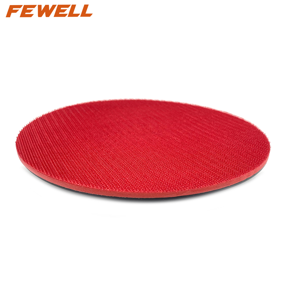 rubber backing pad