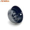 8pcs 67mm 76mm 89mm 102mm 127mm Bi-Metal hole saw set for Metal Iron Stainless Steel 