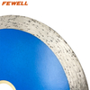 High quality 105*1.7*10*20mm cold Press 4inch continuous rim diamond cutting disc for cutting tile
