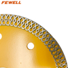 Low price115/180/230*22.23mm cold press ultra thin X turbo diamond saw blade for dry cutting porcelain ceramic tile