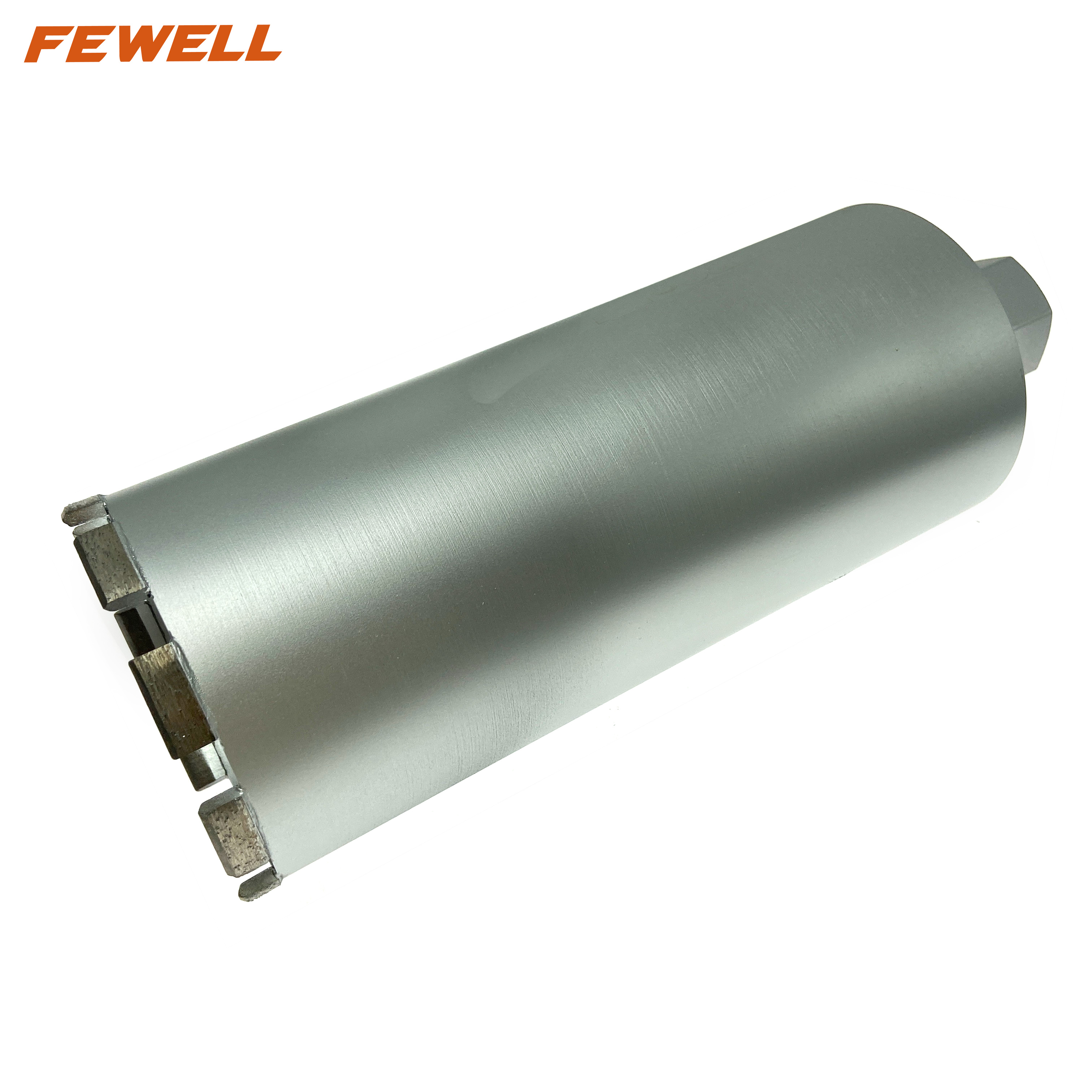 High quality Laser welded 112*10*310*1-1/4UNC rooftop segments diamond core drill bit for concrete