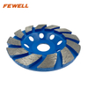 DIY 100*3*20 Cold press 4inch sintered diamond cup grinding wheel for granite concrete , stone