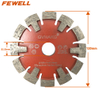 120/130*12*22.23mm 17mm Thickness Wall Floor Heating cutting Diamond Tuck Point Saw Blade For Grooving Hard Concrete granite
