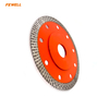 115-180mm Hot Press 4.5-7 Inch Super Thin K-Teeth Turbo Diamond Saw Blade for Cutting Ceramic Tile Porcelain
