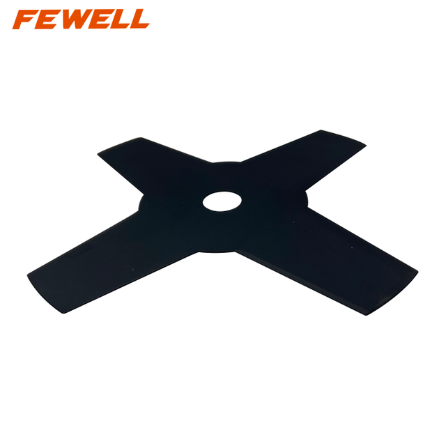 High Quality steel 4T Brush Cutter Garden Tools 255*1.75*25.4 Grass Trimmer saw Blade for cutting brush grass