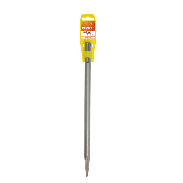 High quality 18x400mm SDS Max Electric hammer drill point chisel for Tile Masonry Concrete Brick stone