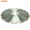 High quality Laser welded 9inch 230*3.2*12*22.23mm with alumimum flange diamond saw blade for cutting concrete brick wall
