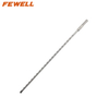  High quality SDS Plus Carbide Single Flat Tip 6.5mm Double Flute Electric hammer Drill Bit for Concrete wall Masonry Granite