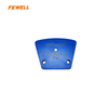 Trapezoid Metal Bond Diamond Double Abrasive Block Grinding Pads Grinding Discs for Stone Concrete Floor Polishing