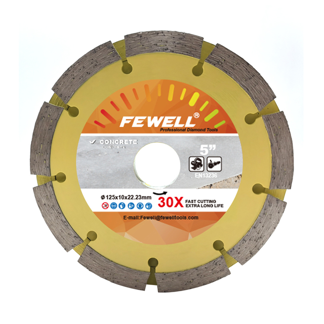 5-Inch Dual Sandwich Tuck Point Diamond Blade for Marble Concrete Brick Floor Wall Masonry Stone Circular Saw Blade Cutting