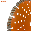 High quality Cold press 9inch 230*3.2*10*22.23mm segmented turbo diamond saw blades for cutting concrete，beton