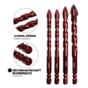 Masonry Drill Bit Set10 Pcs for metal, brick, glass, ceramic tile plastic wood Size 3mm-12mm