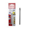 High quality 6/8mm round shank Carbide single Tip Ceramic Porcelain Tile Glass Drill Bit for Glass Tile
