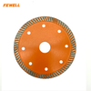 High quality Hot press 5、6、7、9inch 125-230*10mm fine turbo diamond saw blade for wet or dry cutting granite and bricks