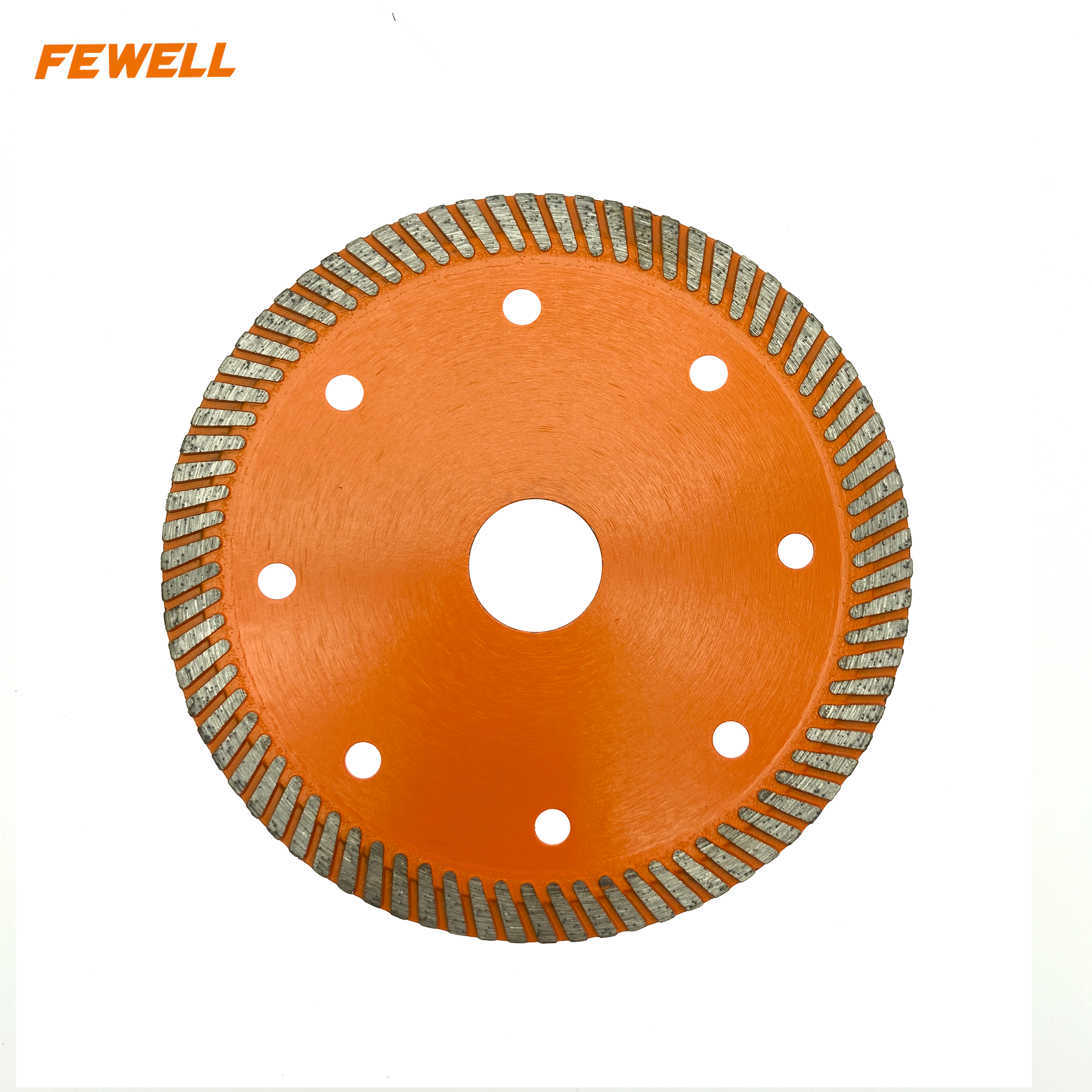High quality Hot press 5、6、7、9inch 125-230*10mm fine turbo diamond saw blade for wet or dry cutting granite and bricks