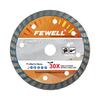 High quality Cold Press 4/4.5/5inch sintered 105/115/150*7mm diamond turbo saw blade for cutting concrete brick