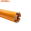 High quality laser welded 1-1/4''-7UNC working length 450mm diamond core drill bit for wet drilling concrete