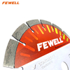 Premium quality laser welded 9/14inch 230/350*12mm segmented diamond saw blade for cutting concrete 
