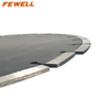 High quality laser welded 14/16in 350/400*10*25.4mm laser welded diamond saw blade for wet cutting asphalt
