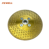 High quality 4.5/7/9inch 115/180/230mm M14 flange single side triangle shape electroplated diamond saw blade for marble 
