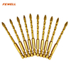 High quality 6/8/10/12/14mm diameter Extension spiral hex shank cross arrow tip twist glass porcelain tile ceramic drill bit