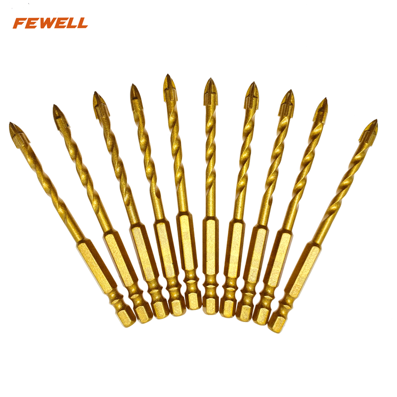 High quality 6/8/10/12/14mm diameter Extension spiral hex shank cross