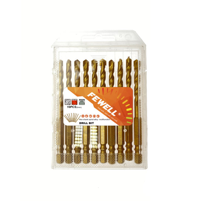 High quality 6/8/10/12mm hex shank twist alloy multifunction drill bit for concrete masonry 