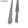 High quality SDS Plus Single Flat Tip 22*500/600/800/1000mm Double Flute Electric Hammer Drill Bit for Concrete wall Masonry Stone granite