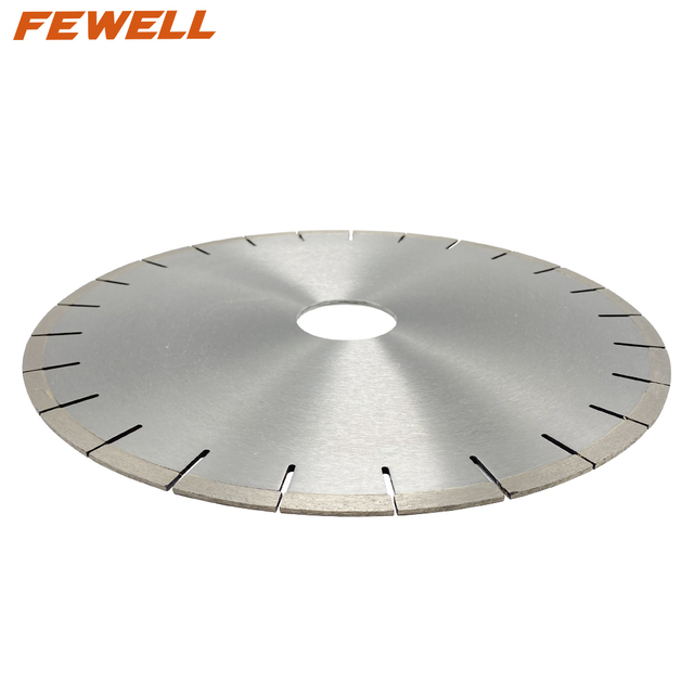 High quality Silver brazed 14/16inch 350/400*10*60mm segmented silent diamond saw blade for Oblique cut 45 degree Turkey Seramic Dekton